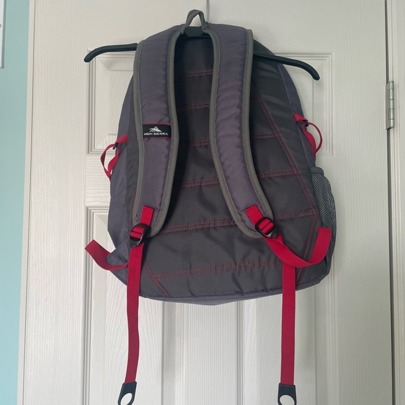 High Sierra Computer Backpack with Logo - Picture 6 of 7